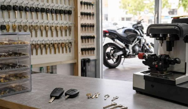 Copia llaves de moto